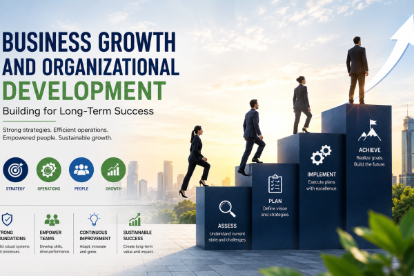 Business Growth and Organizational Development: Building for Long-Term Success