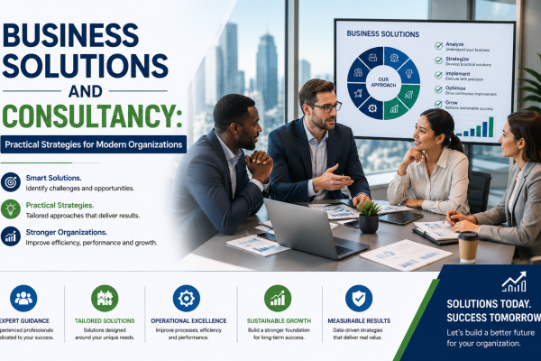 Business Solutions and Consultancy: Practical Strategies for Modern Organizations